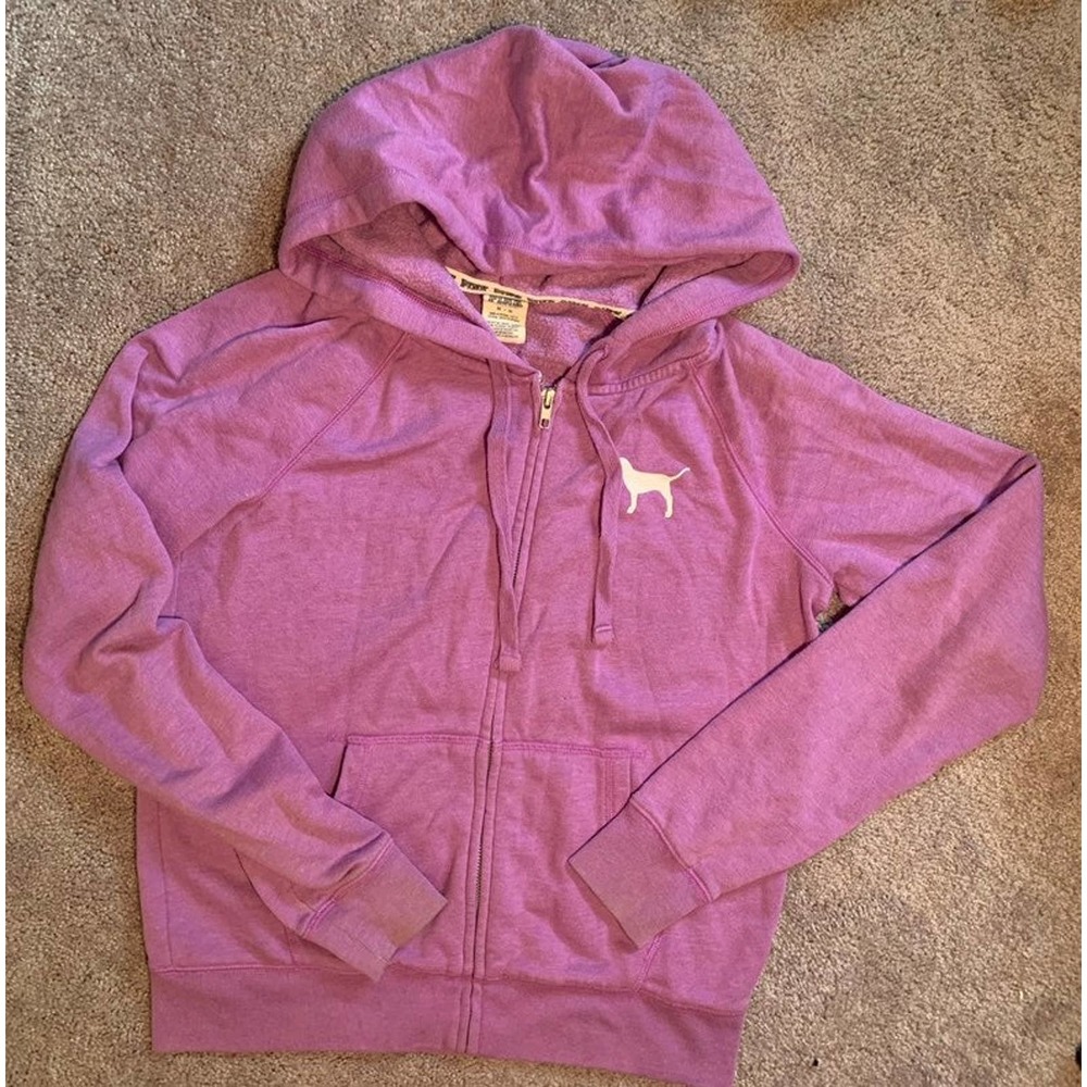 VS PINK zip-up jacket